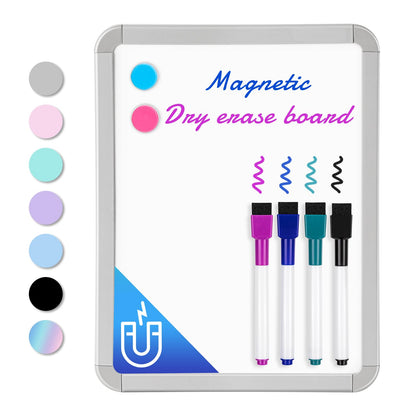 VUSIGN Small Dry Erase Whiteboard, 8.5 x 11 Inches White Board for Kids, Students, Fridge, Locker, Mini Dry Erase Board