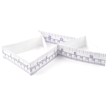 VAXATO (Pack of 100) 24Inch/60CM Paper Tape Measure, Disposable Wound Measuring Rulers，Educare Measuring Tape, Wound Measurement Tools, Medical Measurement Ruler