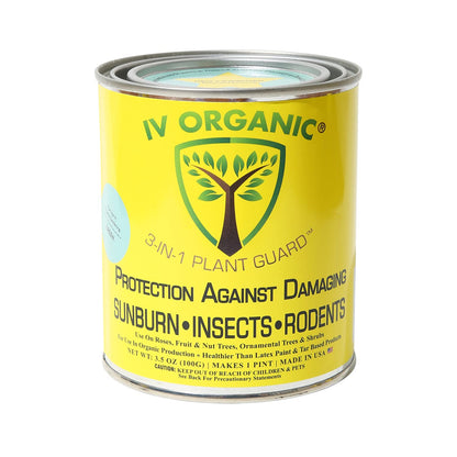 IV Organic 3-in-1 Plant Guard, 1 Pint (Green)
