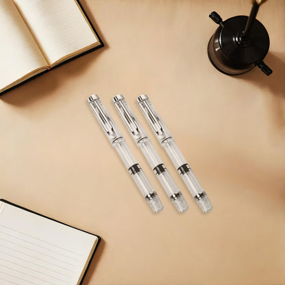 NUOBESTY Refillable Fountain Brush Pen Soft Bristle Calligraphy Pen Smooth Writing Ink Brush for Watercolor Painting Drawing 5.51 Inch