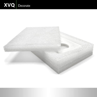 XVQ Ceramic Switch Plates Outlet Covers Switch Plate Cover White (Single Toggle)