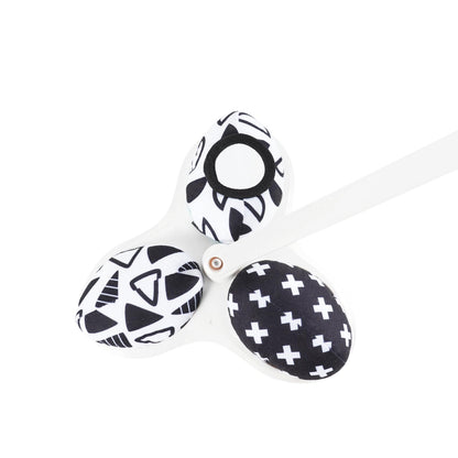 Tayerop The Replacement Balls (for Mamaroo Swing) Offer More Interaction and Reversible Ball Options to Complement The Multi-Coloured with MamaRoo Cradle in a Set of 3 Balls ﻿