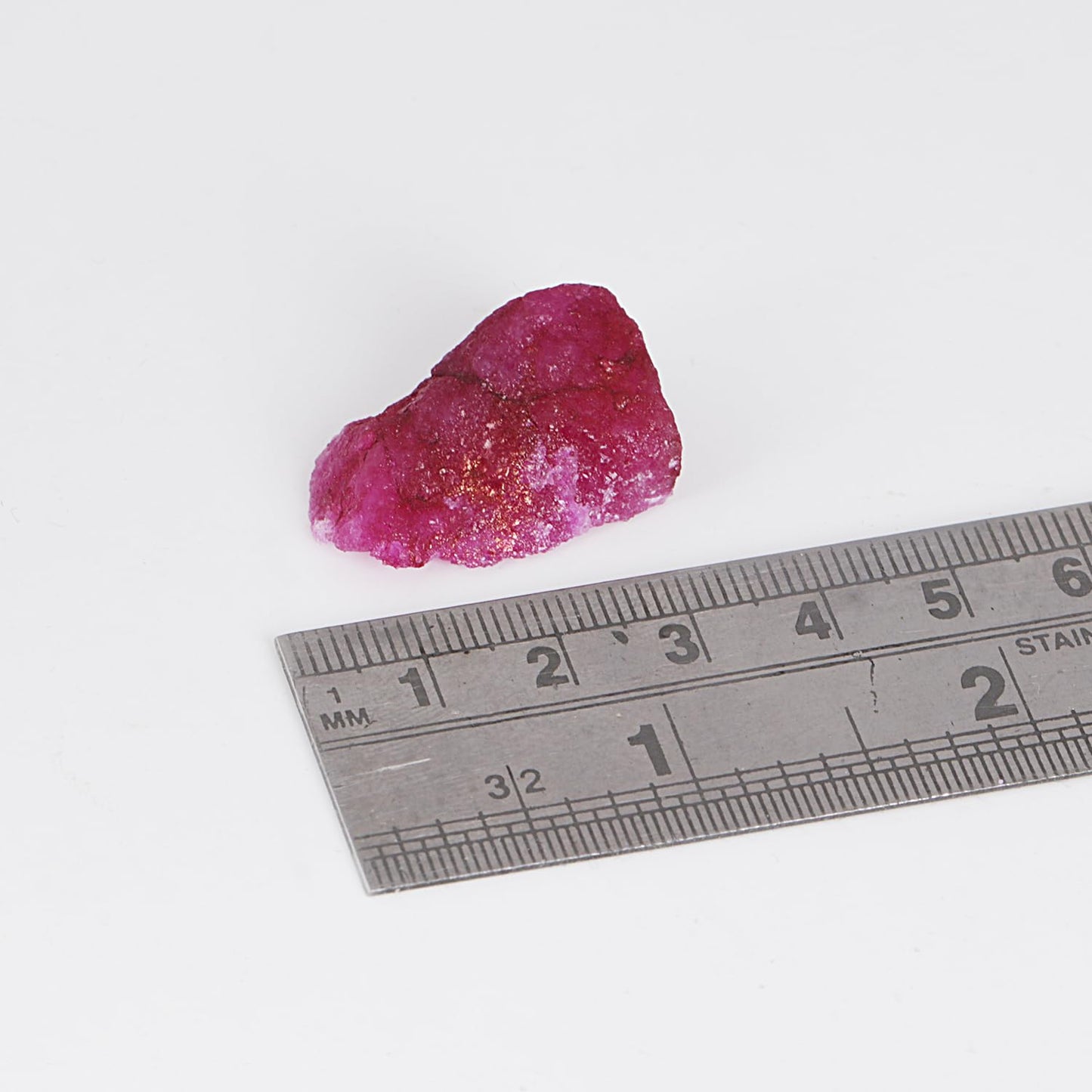 REAL-GEMS Natural Red Ruby Rough Gemstone 30 Carat Approx Raw Uncut Stone For Jewelry Making And Collectors