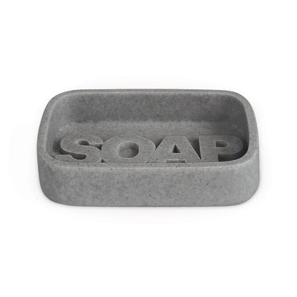 Soap Embossed Resin Soap Dish