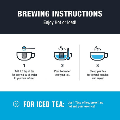 Tiesta Tea - Top 8 Favorites Sampler Set, Loose Leaf, Up to 80 Cups, High to No Caffeine, Hot & Iced, Tea Variety Pack with Green, Herbal, & Black, 8 Sample Pouches
