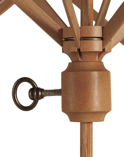 Knit Picks Yarn Winding Bundle - Yarn Ball Winder (Red) and Birch Wooden Yarn Swift