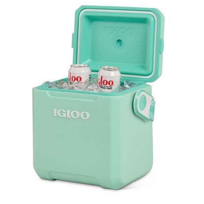 Igloo Seafoam 11 Qt Tag-Along Too Strapped Picnic Style Cooler