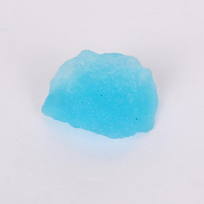 GEMHUB Sky Blue Aquamarine 43.00 Carat Healing Crystal, Natural Aquamarine Uncut Rough Loose Gemstone Necklace For Mens And Women