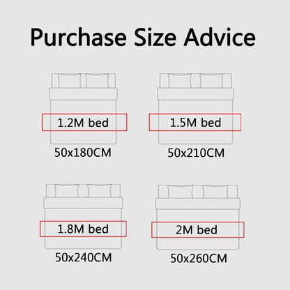 GZQIAWY Bedspreads Bed Runner Throw Bedding Single Queen King Bed Cover Towel Home Hotel Decorations Bed Towel Scarf Beige 19.7 x 94.5 inches (Bed Scarf Only)