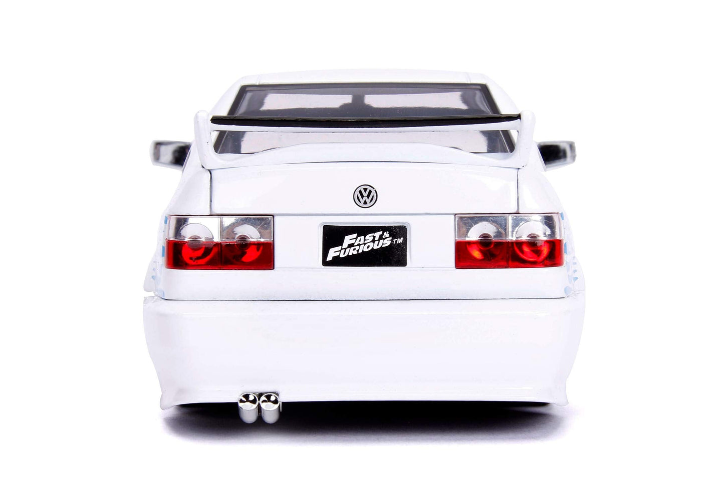 Jada Toys Fast & Furious 1:24 Jesse's Volkswagen Jetta Die-cast Car, Toys for Kids and Adults, White (99591W)