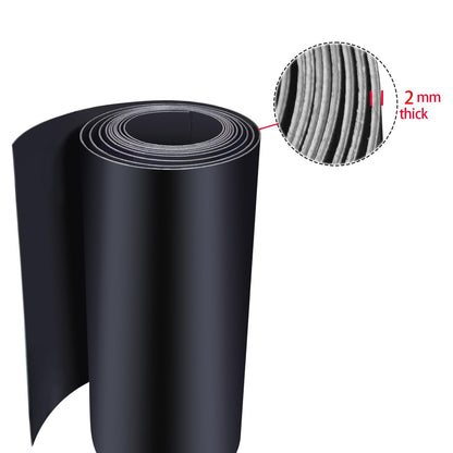 50ft x 30in x 80mil Tree Root Barrier -Protect Sidewalks & Landscapes | Heavy-Duty Bamboo Root Blocker for Invasive Roots