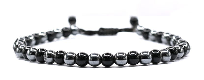 Amazing Gemstone Hematite Black Obsidian Anklet - Anti Swellig Ankle Bracelet, Weight Loss Aid Ankle Bracelet for Men Women