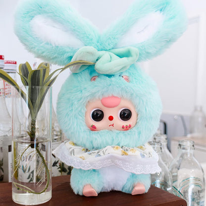 Baby Three Lily Rabbit Town Series 2 Plush Blind Box 1Pc (1 of 12 Possible Styles) Kawaii Cute Blind Box Figures, Random Design Action Figures Collectible Toys Home Decorations