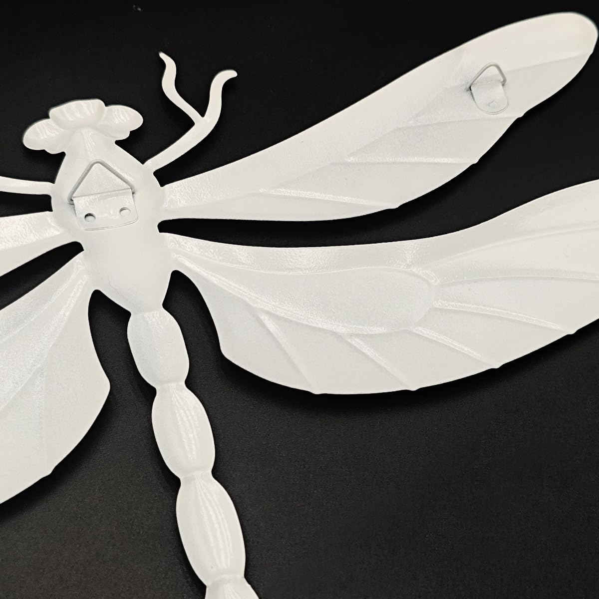 Metal Dragonfly Wall Decor, 4 Pack 13 inch Metal Dragonflies Wall Hanging Sculpture Decorations for Outdoor, Yard Patio Fence Garden Outside Exterior Decor