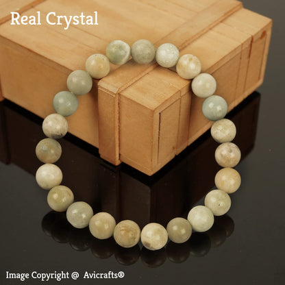 Avicrafts Amazonite Bracelets, Balance, Unisex, Yoga Chakra, Gemstone, Amazonite Jewelry Genuine natural stone, semi precious stone bracelet Gift