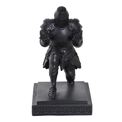 NCQIXIAO Templar Vanguard Soldier Pen Holder Pencil Stand Desk Organizers and Accessories as Gift for Medieval Warrior Enthusiast (Black)
