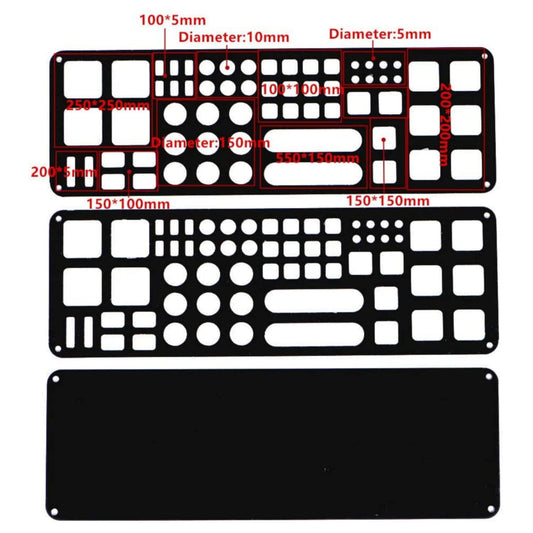 JOYABEST 63 Holes Screwdriver Storage Rack, Organizers, Portable Tool Box, Workshop Tools Tray, Tweezer Brushes Pens
