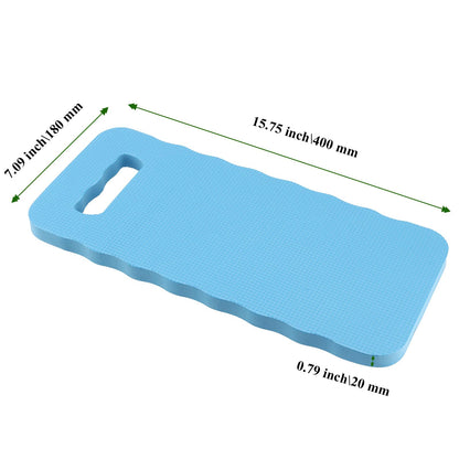 MAHIONG 6 Pack Garden Kneeling Pads, 20mm Thick Foam Knee Pad, Kneeler Mat for Long Gardening Hours, Yoga, Prayer and Exercise 16 x 7 x 0.8 Inch, Blue