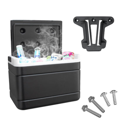 Shu-Ran Golf Cart Cooler, Insulated Golf Cart Cooler with Mounting Bracket for Club Car Precedent Tempo and Onward OEM 102588101 103886801, Lightweight & Portable, Easy Installation