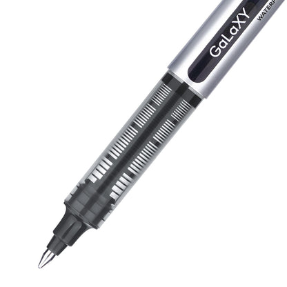 EYEYE Black Rollerball Pens 12 Pack 0.7mm Medium Point Fine Tip Pens Quick Dry Liquid Ink Pens Smooth Writing Pens for Journaling Note Taking Office School Supplies