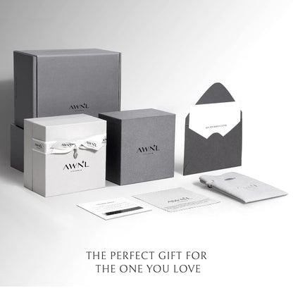 AWNL Men's 10mm Beaded Bracelet for Men with Brown Tiger Eye and Black Onyx Bracelet Energy Healing Double Protection Chakra Bracelet with Lucky Wheel Charms