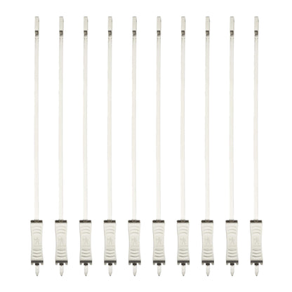 HENCKELS BBQ 10-pc Stainless Steel Skewer Set, Grilling Skewers with Food Slider, Durable Metal Kebab Sticks for Outdoor Grill, Reusable and Dishwasher Safe