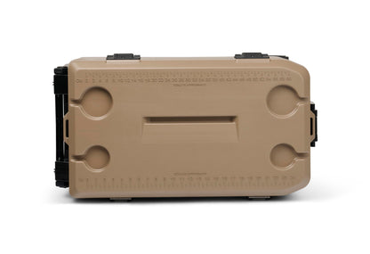 Igloo Maxcold 90 QT Cooler Canyon Brown, Insulated Cooler Chest with Soft Ride Wheels, Leak-Proof Outdoor Hard Cooler, 5-Day Ice Retention, 134 Can Capacity