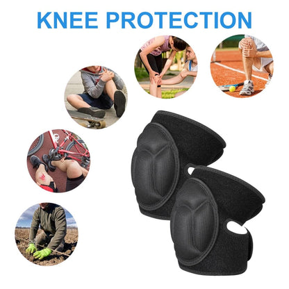 CXWPDD Protective Knee Pads Anti Slip Collision Avoidance Outdoor Sports Kneeling Braces High Elastic Fabric for Garden Dancing Cleaning