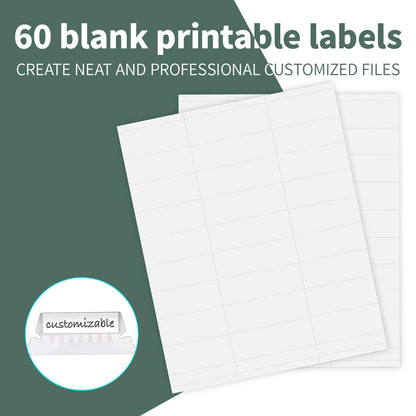 HERKKA Extra Capacity Hanging File Folders, 60 Pack Reinforced Letter Size Hanging Folders with Heavy Duty 2 Inch Expansion, Designed for Bulky Files, Medical Charts, Green