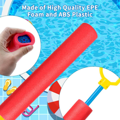 Water Guns for Kids, Outdoor Water Toys, Squirt Blaster Guns Pool Toys for Kids Ages 4-8, 8-12, Backyard Swimming Beach Garden Fighting Game Party Activities for Girls Boys Teen