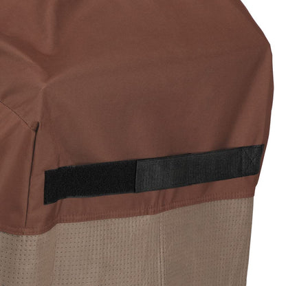 DUCKCOVERS UFPR5024 Ultimate Waterproof Round Fire Pit Cover, 48"DIA x 24"H, Mocha Cappuccino, Patio Furniture Covers