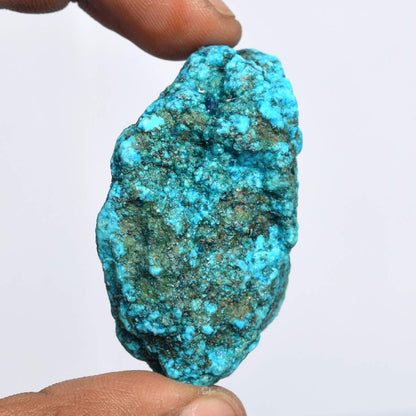 GEMHUB A Grade Natural Raw Rough Blue Turquoise 234.50 Ct Healing Crystal Rough Turquoise Stone for Cabbing