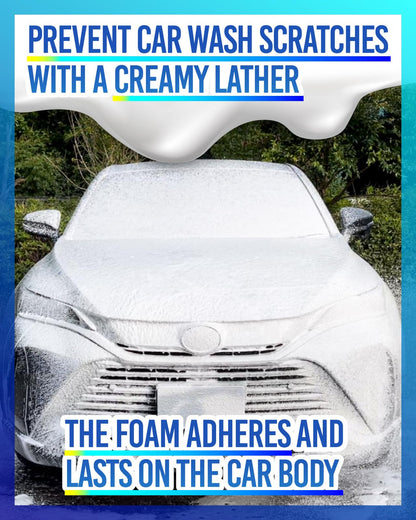 MJJC Foam Ultimate Snow Foam Car Wash Soap Specialized Car Shampoo for Foam Cannon and Pressure Washer, Safe for Cars (pH Neutral, 10x Concentrated) lime mint scent (64 oz)