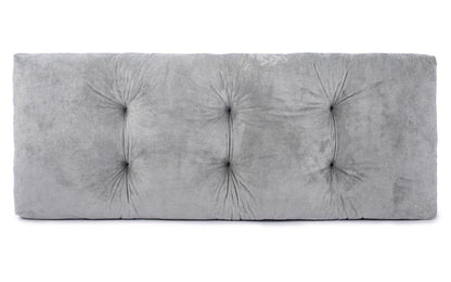 JAMPAYANG Bench Cushion, Non-Slip Tufted Bench Cushions for Swing, Shoe Storage, Window Seat (36"x14", Grey)