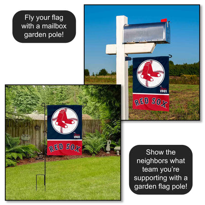 WinCraft Boston Red Sox Retro Vintage Throwback Double Sided Garden Flag
