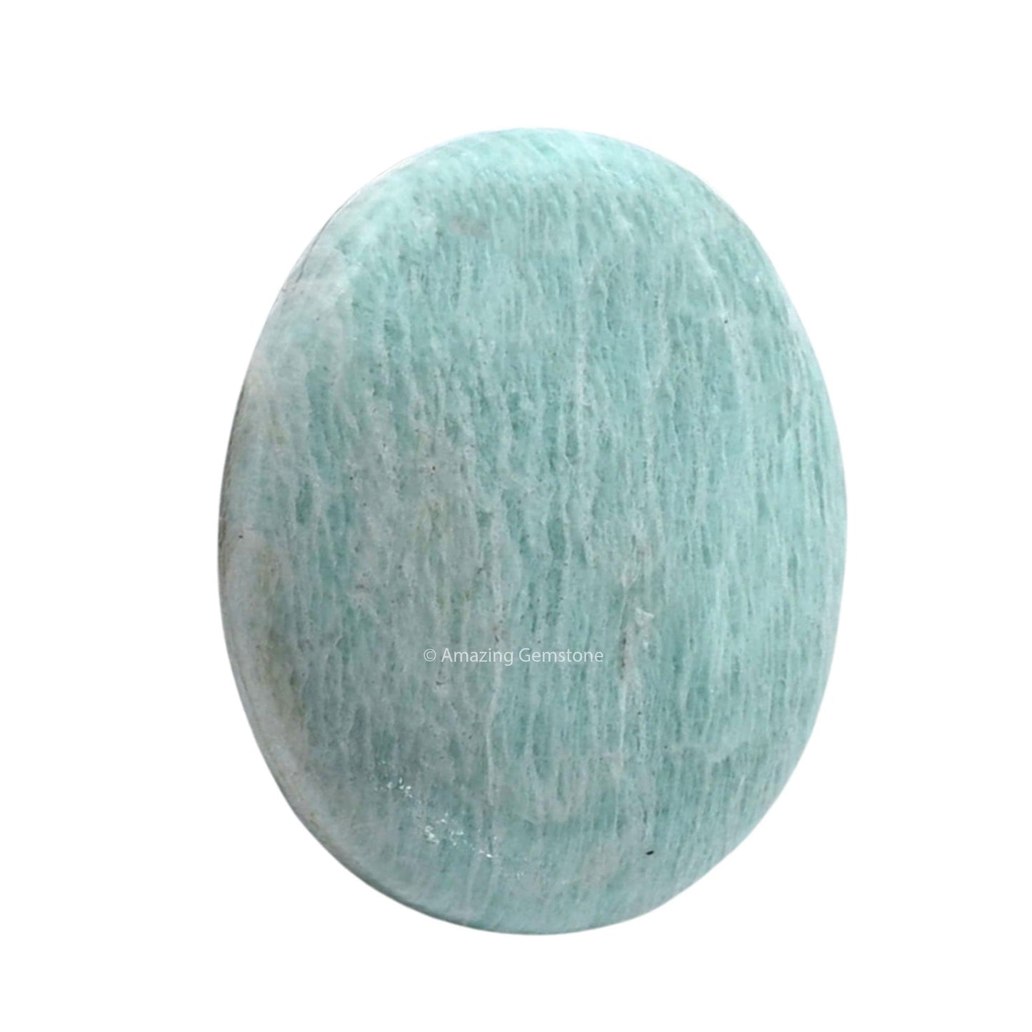 Amazing Gemstone Amazonite Crystals and Healing Stones - Large Palm Stone Crystals Piedra - Crystal for Good Luck, Balanced Positive Energy, Meditation - Unique Stocking Stuffers, Gifts for Women, Men