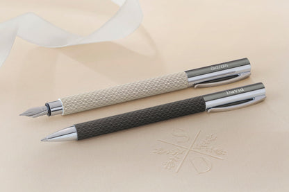 Faber Castell 147055 Oil-based Ambition Option Art Black Sand Ballpoint Pen