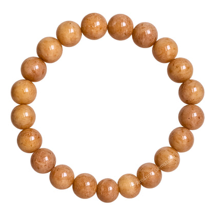 Amazing Gemstone Crystal Bracelet for Women Men's Gifts - Protection Healing Crystal Bracelet - 8mm Gemstone Beaded Stretchable Bracelet Pulseras Para Hombres Mujer Stocking Stuffers Mothers Day Gift (Peach Moonstone)