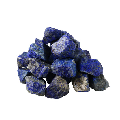 Nvzi Lapis Lazuli Crystal, Crystals and Healing Stones, Bulk Crystals, Rocks for Tumbling, Raw Crystals Bulk, Amathesis Crystal, Calcite Crystal for Decoration, Wicca, Reiki, Chakra and Energy(1LB)