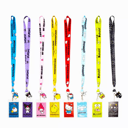 Hello Kitty Lanyard Blind Bag 3 Pack – Hello Kitty Gift Bundle Including 3 Lanyards with Charms, Card Holders and More | ID Holder Set