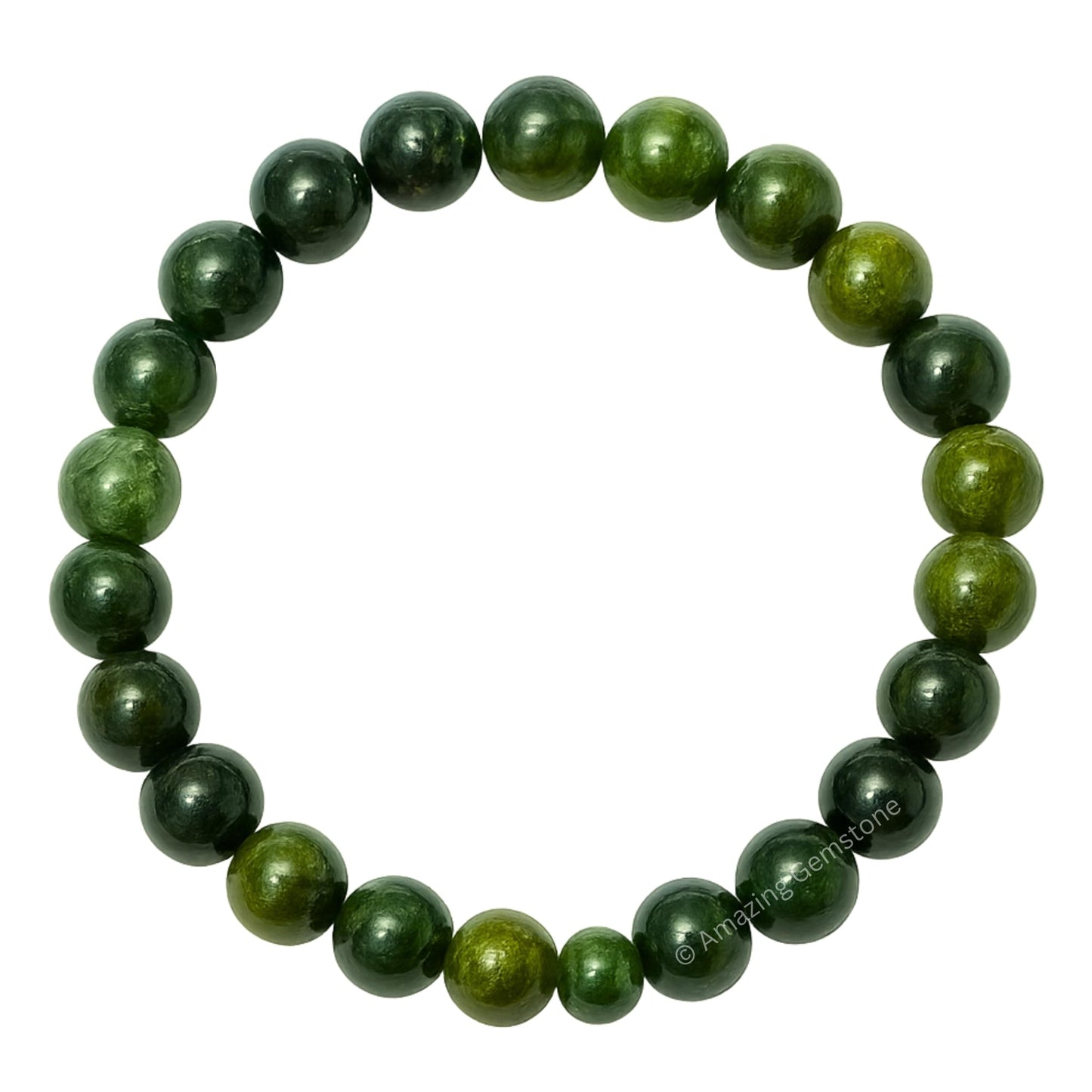 Amazing Gemstone Crystal Bracelet for Women Men's Gifts - Protection Healing Crystal Bracelet - 8mm Gemstone Beaded Stretchable Bracelet Pulseras Para Hombres Mujer Stocking Stuffers Mothers Day Gift (Chrome Diopside)