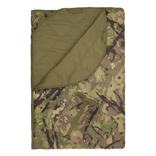 Tongcamo Poncho Liner Military Outdoor Camping Blanket for Travel, Beach, Grass, Picnic, Car Emergency, Outdoor, Survival
