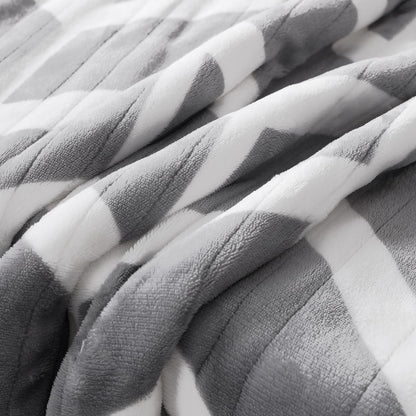 VENTIMI Electric Blanket Heated Throw, 50" x 60" Heated Blanket with 5 Heat Levels & 3 Hours Auto Off, Fast Heating Blankets with ETL & FCC Certification, Grey