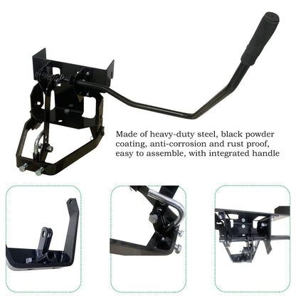 SUONE 585607901 Garden Tractor Sleeve Hitch Attachment Rear Mount Compatible with Husqvarna Craftsman T200 T300 Series for with 23" Or Larger Rear Tires Cub Cadet Riding Lawn Mower Tractors