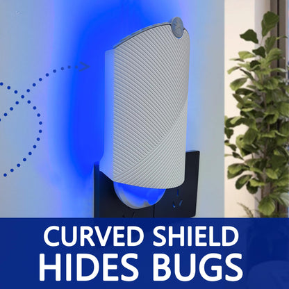 Flying Insect Trap (1 Stater & 3 Refill Cartridges), UV Light Indoor Bug Catcher for Gnats, Fruit Flies, Mosquitoes, and Moths, Plug-in Fly Trap for Home, Kitchen, Living Room