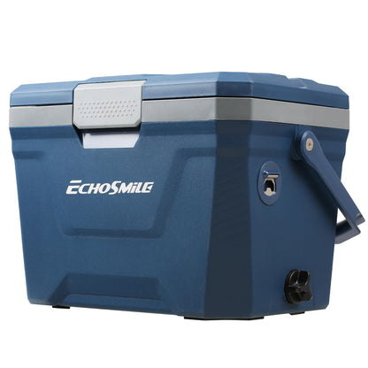 EchoSmile Ultra-Light Portable Cooler 20L/21qt, Outdoor Insulated Ice Chest Box