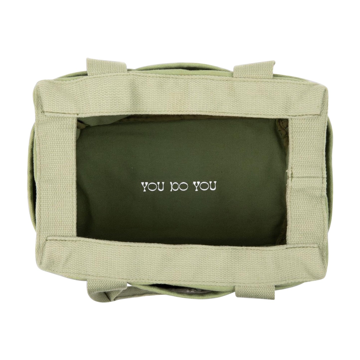 Soolla Studio Bag: Pottery Tool Bag, Art Supply Storage, Knitting Yarn Organizer, Crochet Projects, & Washable Craft Tote, 30 Pockets, 25+ Canvas Colors, Student Artist Gift (Ganja Green)