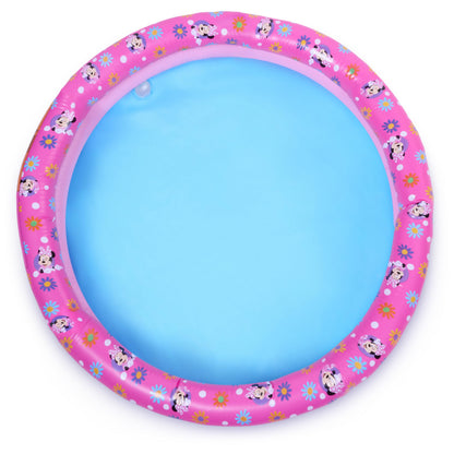 Swimways Minnie Mouse Kiddie Pool, Inflatable Above Ground Pool & Outdoor Toys, Minnie Mouse Party Supplies & Pool Toys for Kids Aged 3 & Up