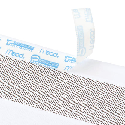 Mead #10 Security Business Envelopes Letter Size 4-1/8" x 9-1/2" – Peel and Seal, Privacy Lined, No-Window, Press-It Seal-It Self-Adhesive for Home & Office Mailing, 500 Count (740010)