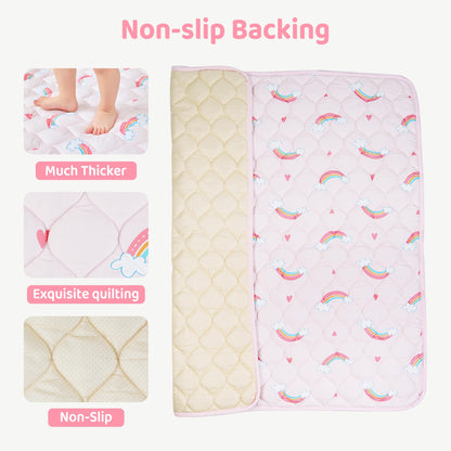Baby Play Mat, Extra Large&Thick Baby Mat for Floor, 50 x 50 Play Mat for Baby， Foldable Padded Baby Floor Mat